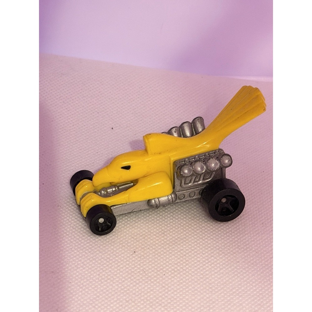 Mattel Hot Wheels Yellow Falcoln Rat Rod Hot Rod 1994 Die Cast Bird Car